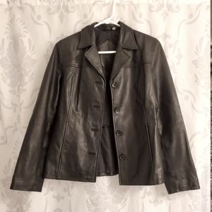 Preston & York Leather Coat S